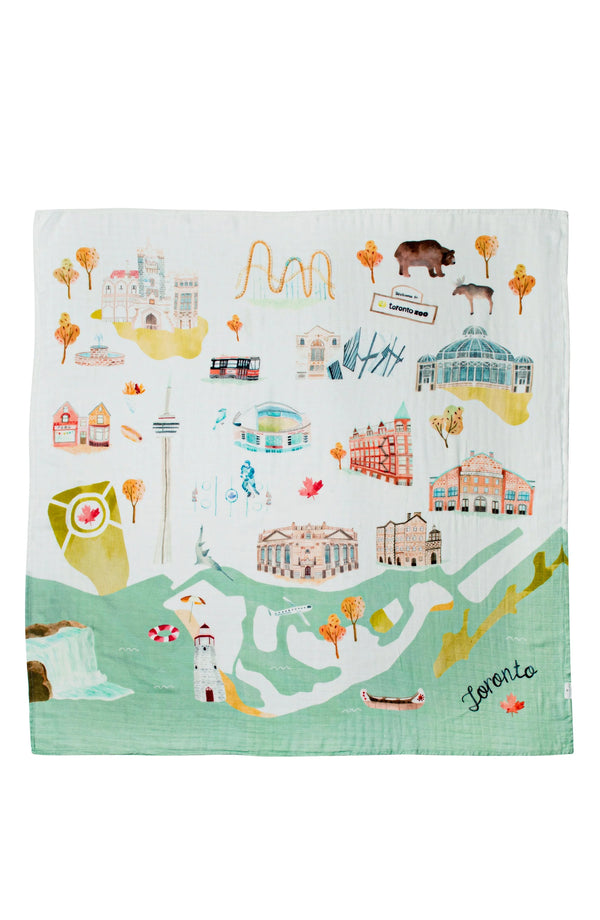 LouLou Lollipop Muslin Swaddle | Toronto