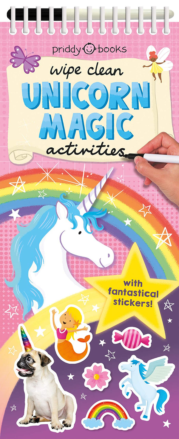 Wipe Clean | Unicorn Magic Activity Book