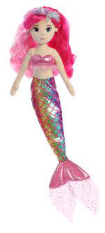 Aurora Sea Sparkles Mermaid Doll - 18"