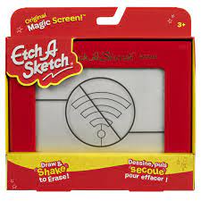 Etch A Sketch Classic Drawing Toy with Magic Screen - Red