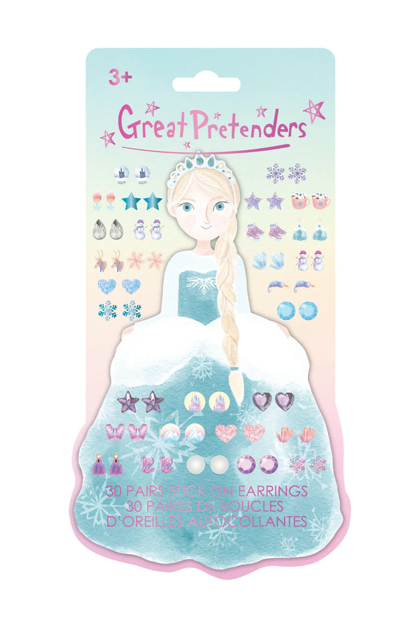 Great Pretenders| Frosty Sister Stick on Earrings