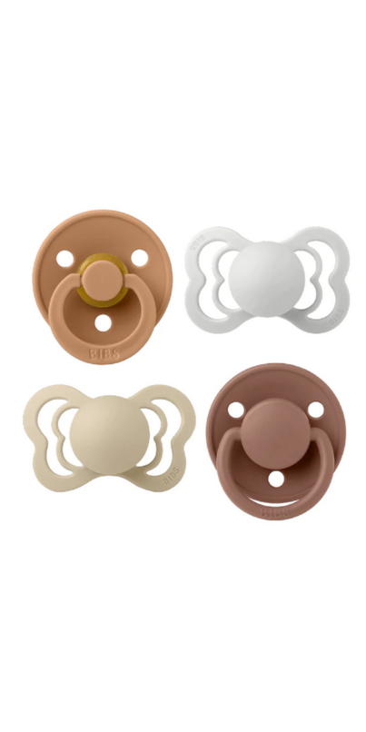 BIBS Try-It Collection | Set of 4 Size | 1 Pacifiers