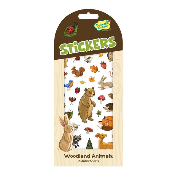 Peaceable Kingdom Woodland Animal Stickers
