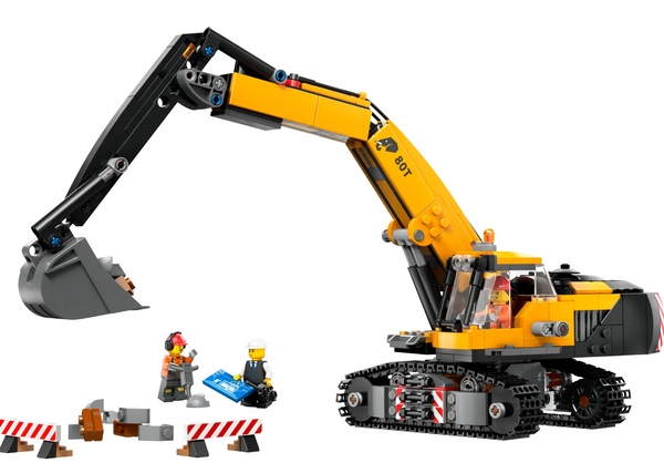 LEGO City | Yellow Construction Excavator | 60420