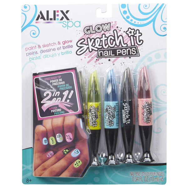 Alex Glow | Sketch It Nail Pens