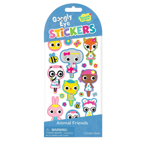 Peaceable Kingdom Googly Eye Stickers | Animal Friends