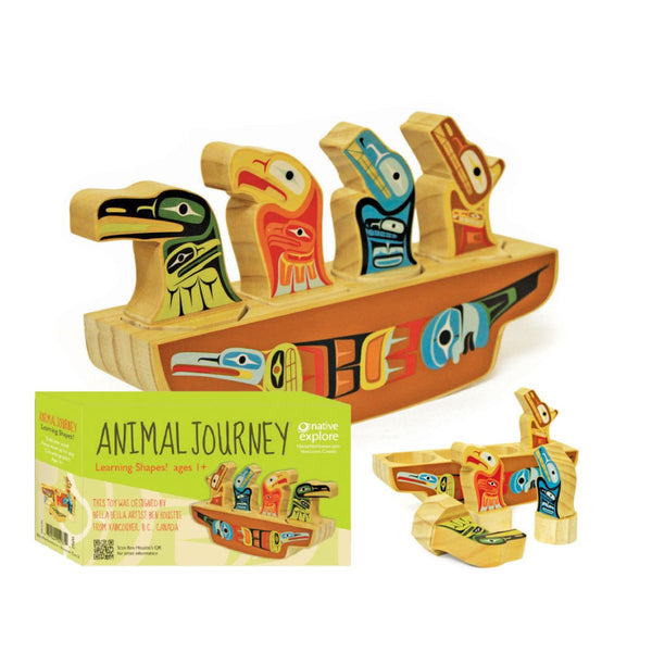 Native Northwest | Animal Journey Learning Shapes