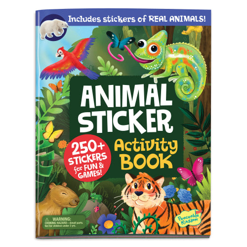 Peaceable Kingdom Animals Sticker Activity Book