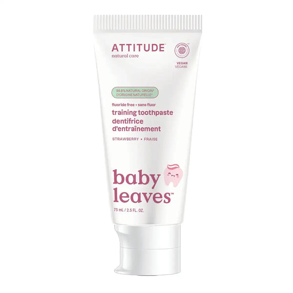 Attitude | Training Toothpaste Fluoride Free Strawberry