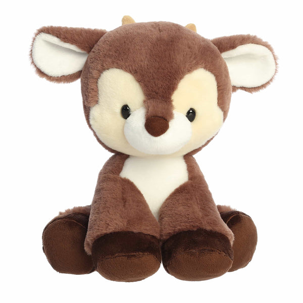 Aurora Stuffed Animal | Dashing Reindeer Cocoa Brown 8"