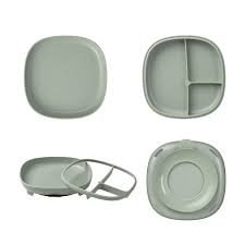B.Box | 2 in 1 Suction Plate | Sage