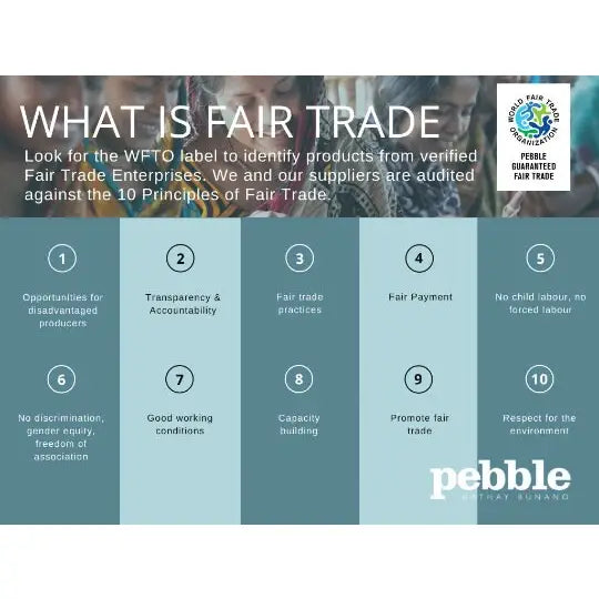 Pebblechild Cotton Fair Trade Rattles