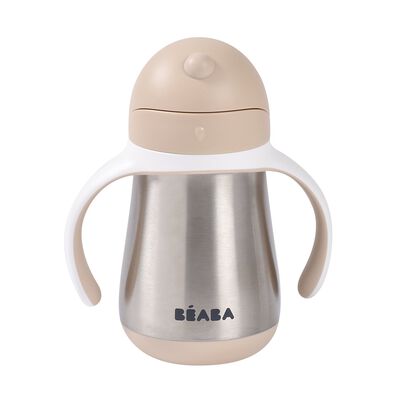 Beaba | Stainless Steel Straw Bottle