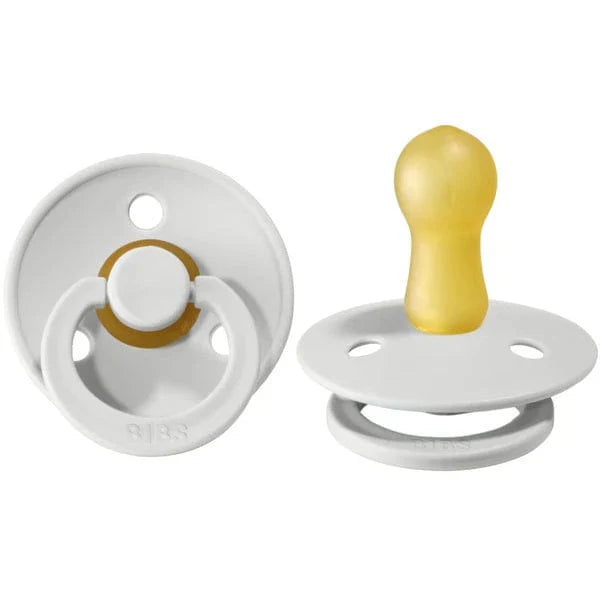BIBS  2-Pack Latex Pacifiers | Colour Collection | Size 2 (6-18 months)