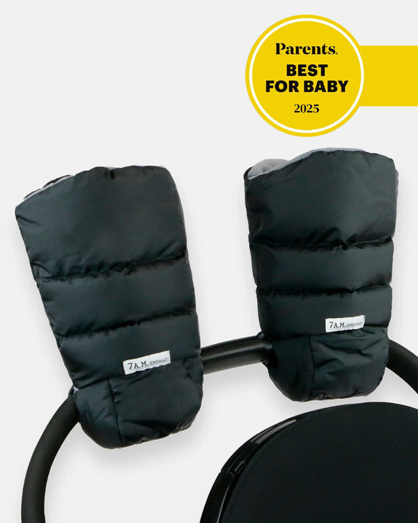 7AM WarmMuff Stroller Hand Muffs | Black