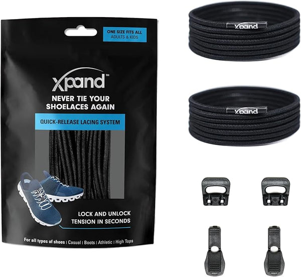 Xpand Elastic Shoe Laces | Round Lace