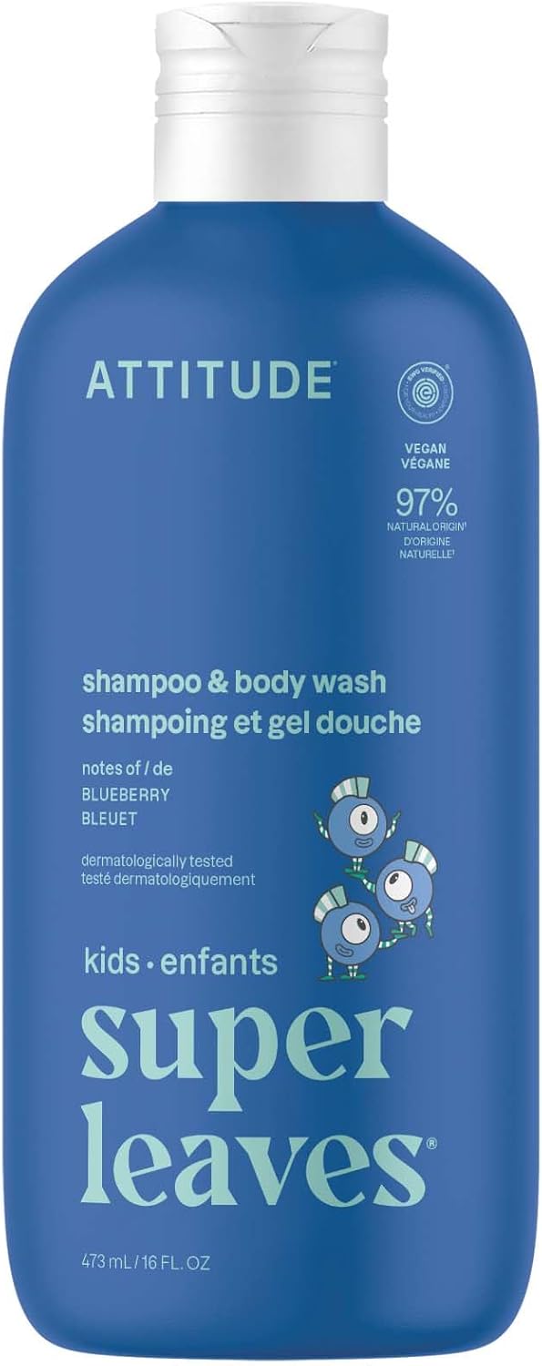Attitude | Shampoo and Body Wash | Baby Leaves (473 mL)
