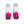 Pair of socks with a unicorn design on a white background