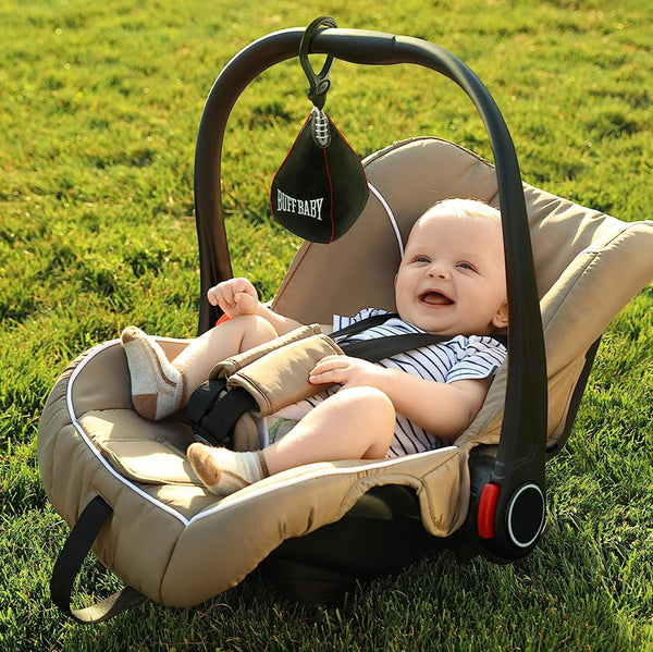 Fred Buff Baby Speed Bag Hanging Toy | Stroller & Car Seat Toy