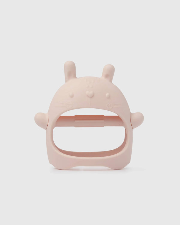 Loulou Lollipop Teething Mitt | Bunny