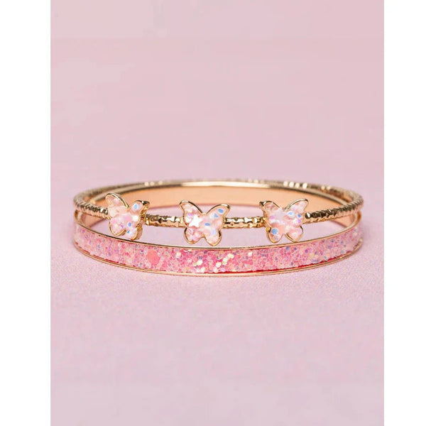 Great Pretenders | Boutique Chic Butterfly Bangles (Set of 2)