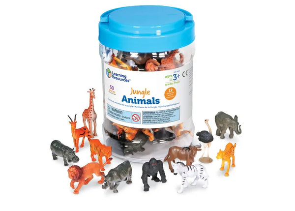 Learning Resources Individual Jungle Animal Counters