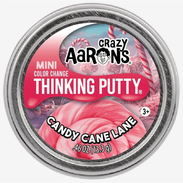 Crazy Aarons | Holiday Tin Stocking Stuffer Thinking Putty