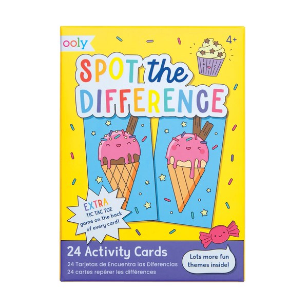 Ooly 24 Activity Cards | Spot the Difference
