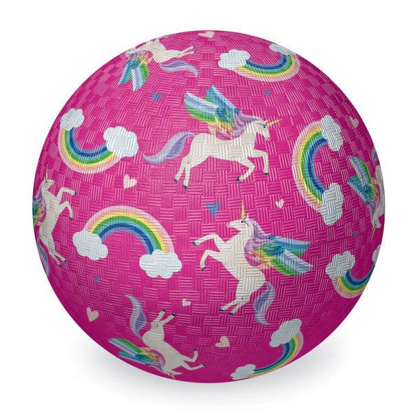Crocodile Creek | Playground Ball 5" | Unicorn Rainbow