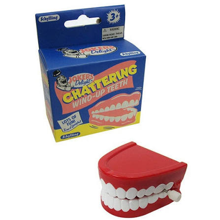 Joker's Delight | Chattering Wind-Up Teeth