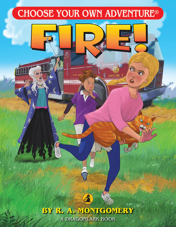 Dragonlark Choose Your Own Adventure Book | Fire!