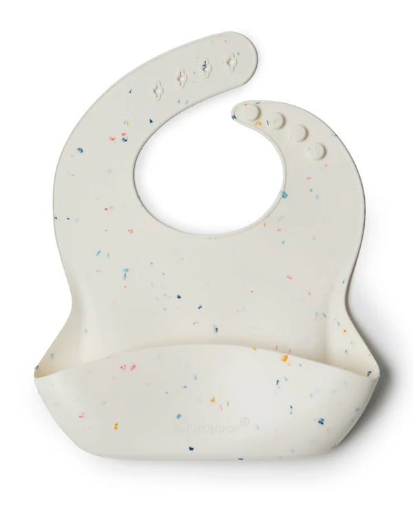 Loulou Lollipop Silicone Bib | Solid Colours