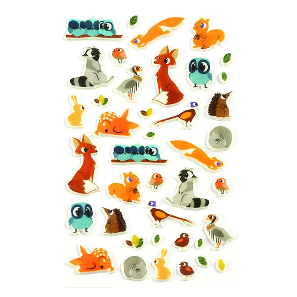 Cooky Stickers | 40 Forest Animal Stickers