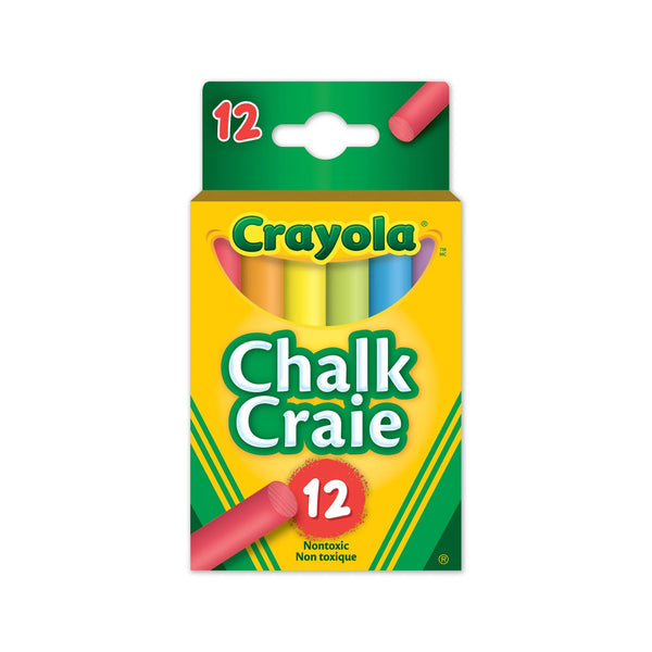 Crayola | Dustless Coloured Chalk 12pk