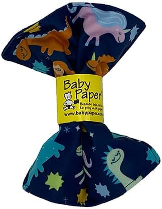 Baby Paper | Crinkle Teether & Sensory Toy | Mythical