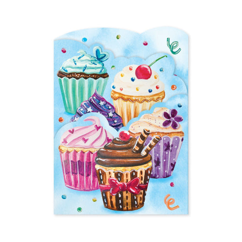 Peaceable Kingdom Cupcake Card