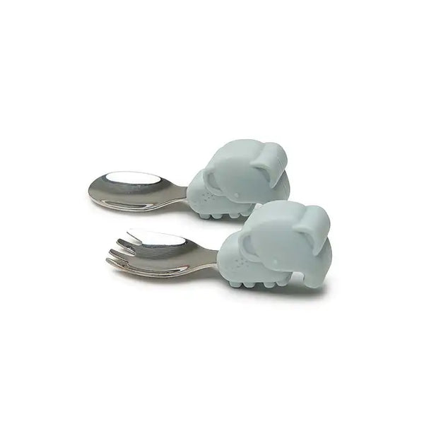 Loulou Lollipop Toddler Fork and Spoon Set