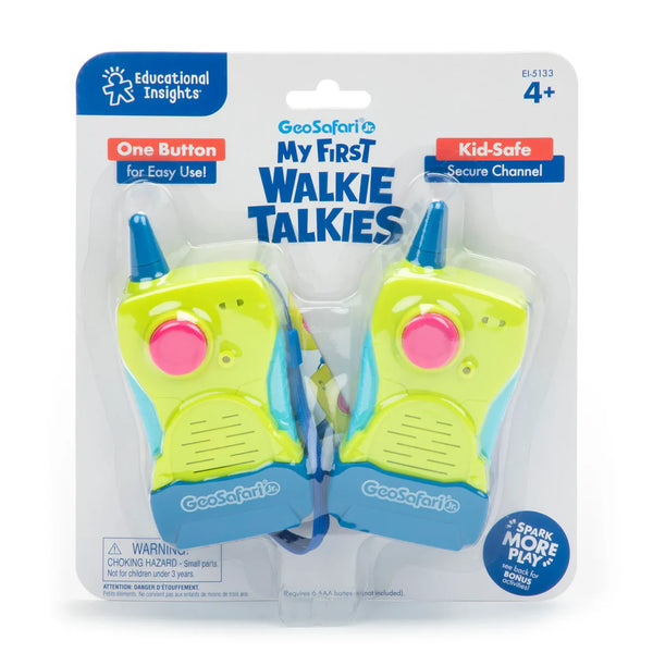 Educational Insights GeoSafari My First Walkie Talkies