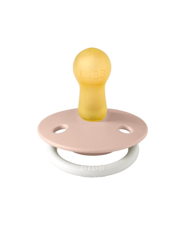 BIBS De Lux Pacifier (2-pack) | Size 1 (0-6 m) and Size 2 (6-18 m)