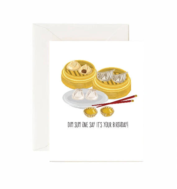 Jaybee Design Card | Dim Sum One Say It's Your Birthday