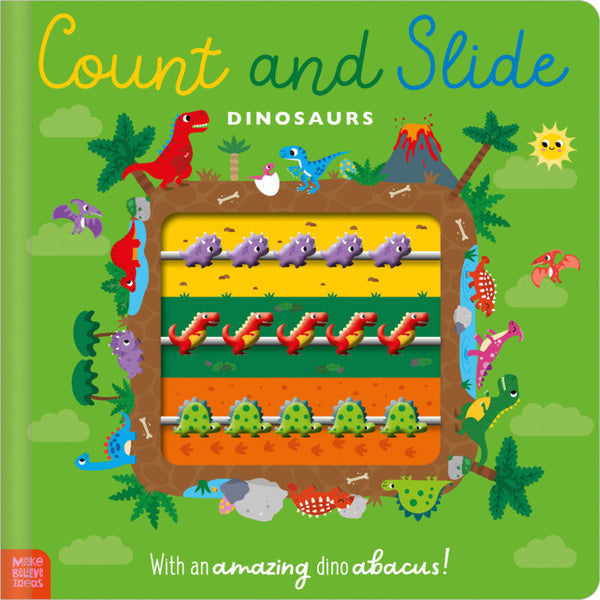 Count and Slide Dinosaurs Board Book
