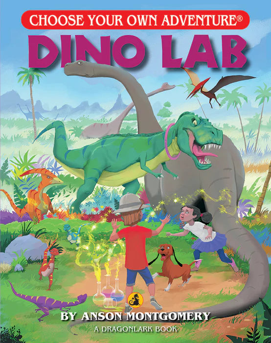 Dragonlark Choose Your Own Adventure Book | Dino Lab