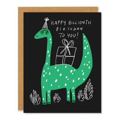 Badger and Burke Greeting Card | Dino Birthday