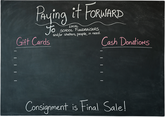 Pay it Forward - Fund Raiser Donation