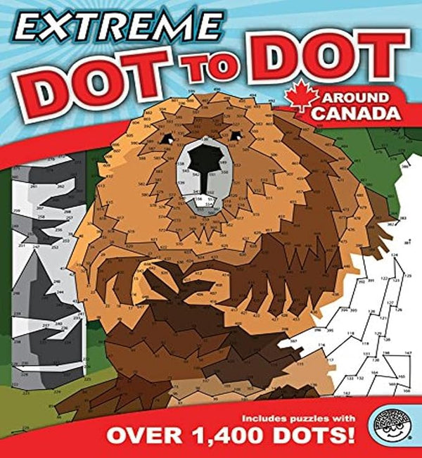 MindWare Activity Book | Extreme Dot to Dot Around Canada
