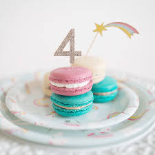 Great Pretenders Rhinestone Cake Topper Numbers