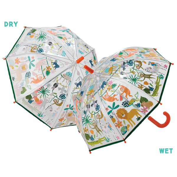 Floss and Rock Colour-Changing Umbrellas(Age 3+)  | Jungle Clear