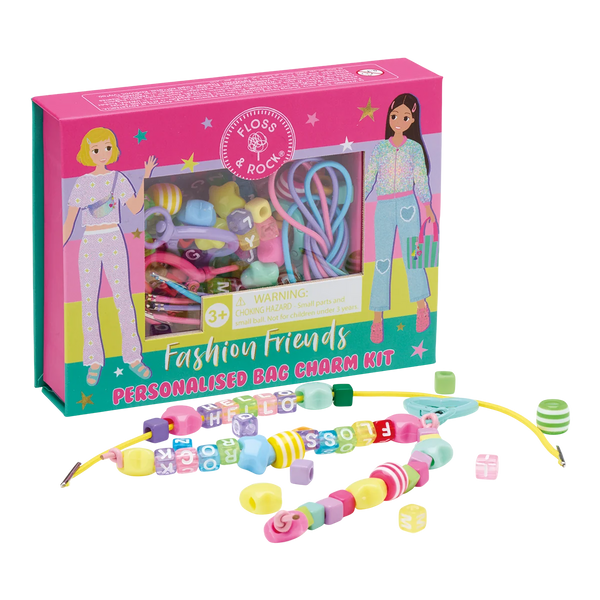 Floss & Rock | Fashion Friends Personalised Bag Charm Kit