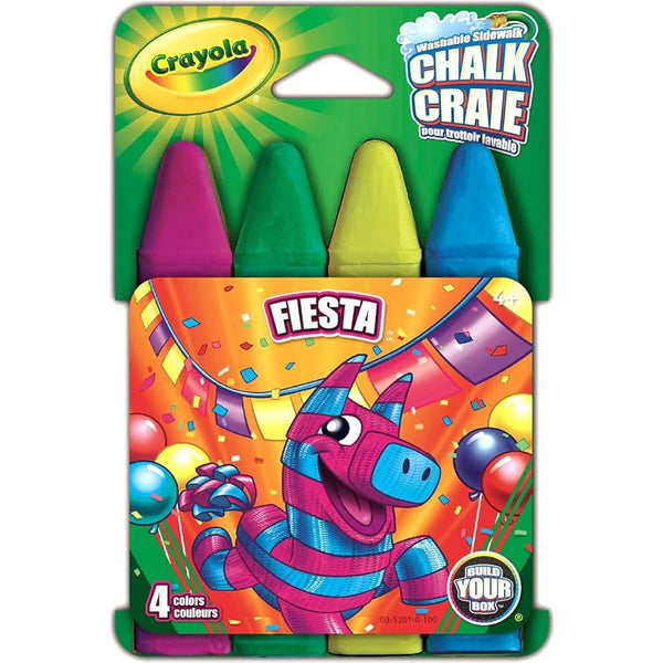Crayola| Sidewalk Chalk (4 pack)