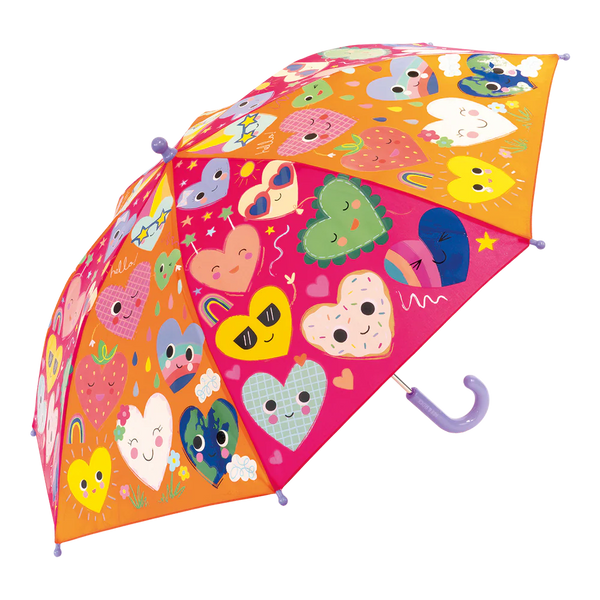 Floss and Rock Colour-Changing Umbrella (Age 6+) | Hearts